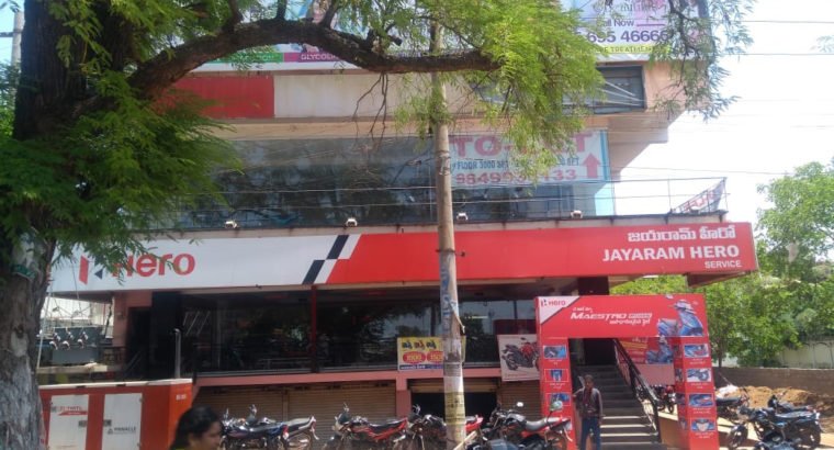 Commercial Space for Rent at Sarpavaram Main Road, Kakinada