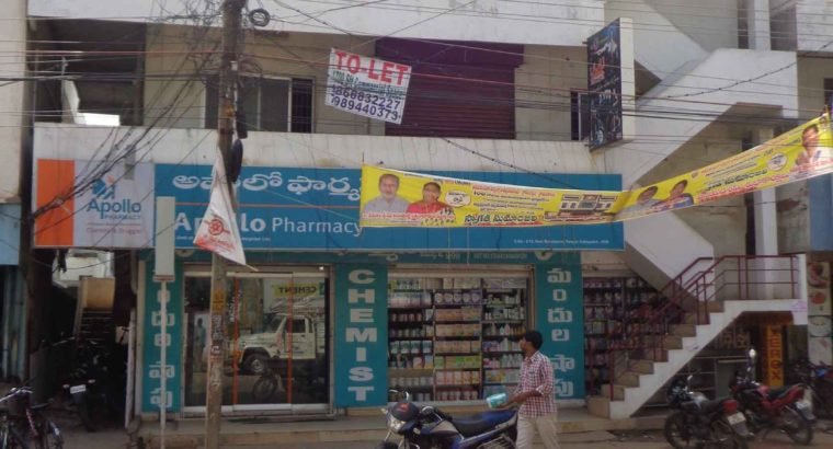 Commercial Space for Rent at Indrapalem, Kakinada.