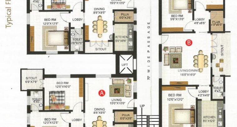 2BHK Flats for Sale in Pallamraju Nagar West, Kakinada