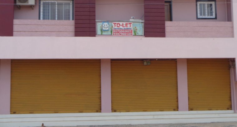 Two Commercial Shops For Rent at Lala Cheruvu, Rajahmundry