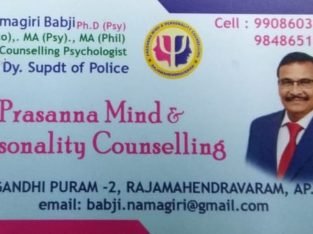 Prasanna Mind & Personality Counselling, Gandhipuram, Rajahmundry