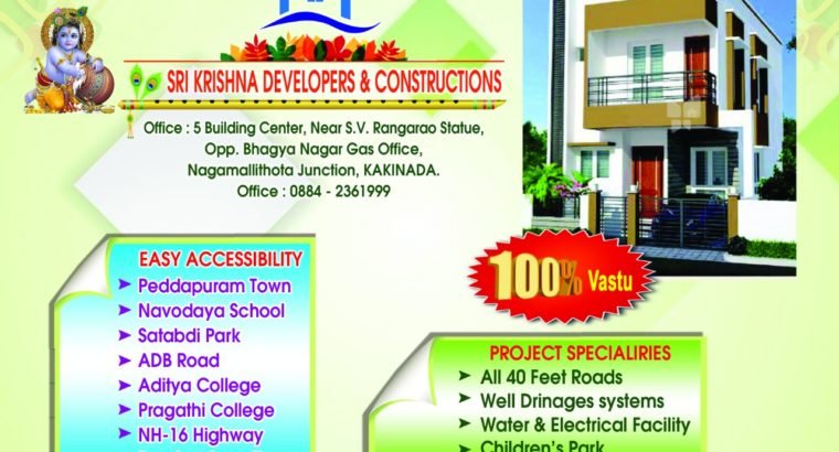 Residential Flats for Sale at Katravulapalli, Jagampeta