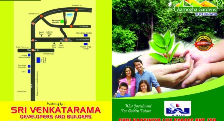 Aamogha Gardens – Easy EMI Options on Sandalwood Plantation @ Kakinada