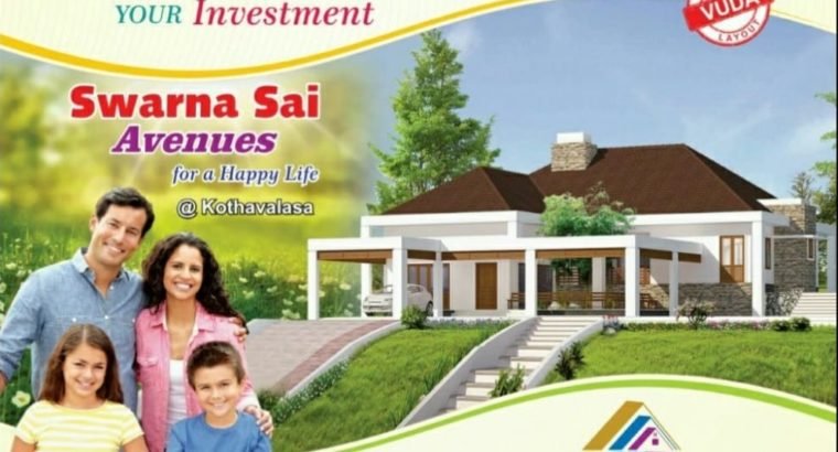 Plots For Sale at Swarna Sai Avenue’s at Cheepuruvalasa village,Visakhapatnam