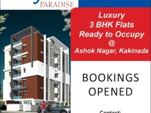 3BHK Flats for Sale at Ashok Nagar, Kakinada