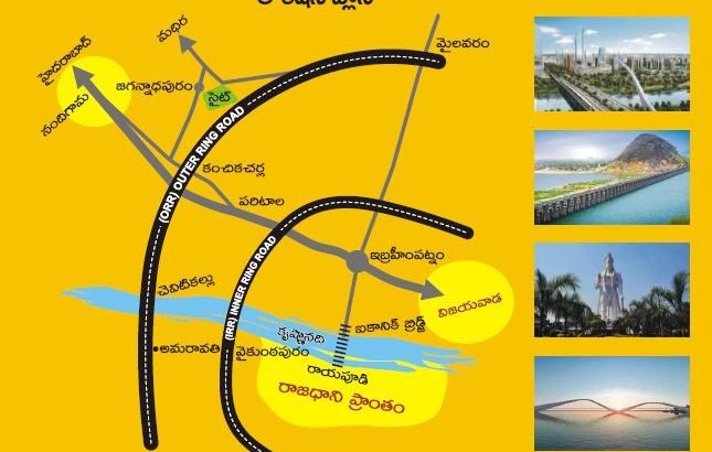 Open Plots for Sale at Capital County Kanchikacherla, Vijayawada