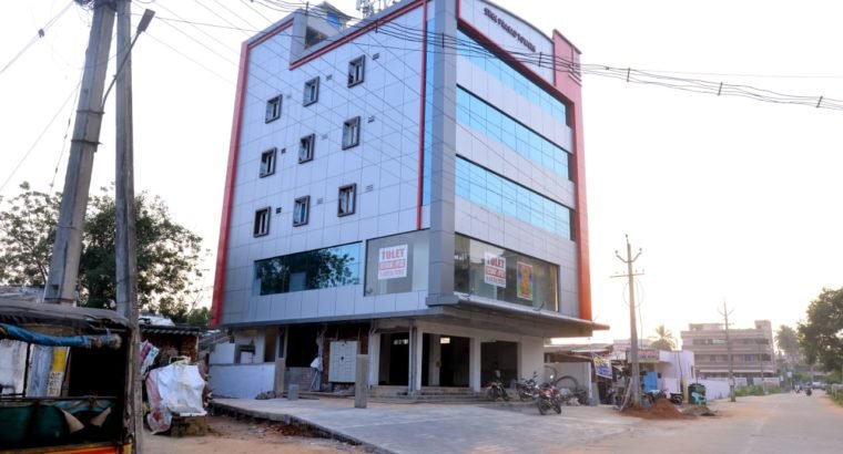 Commercial G+4 Building for Rent in Nuzvidu, Vijayawada