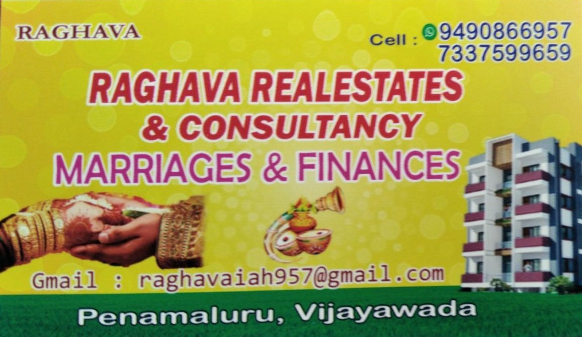 Ready to Buy or Sale Plots, Flats Individual Buildings in and around Vijayawada.