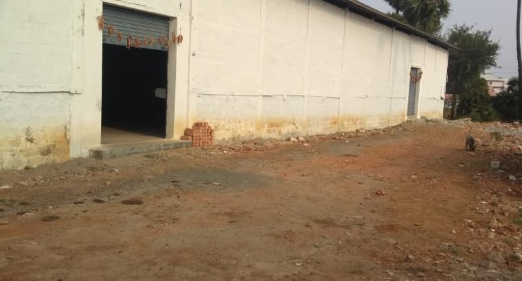 Commercial Go-Down + Site For Lease / Rent at Jammu Narayanapuram, Vizianagaram.