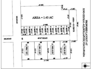 Residential Non Layout Plot For Sale at Gollapudi to Jakkampudi Road, Gollapudi