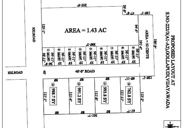 Residential Non Layout Plot For Sale at Gollapudi to Jakkampudi Road, Gollapudi