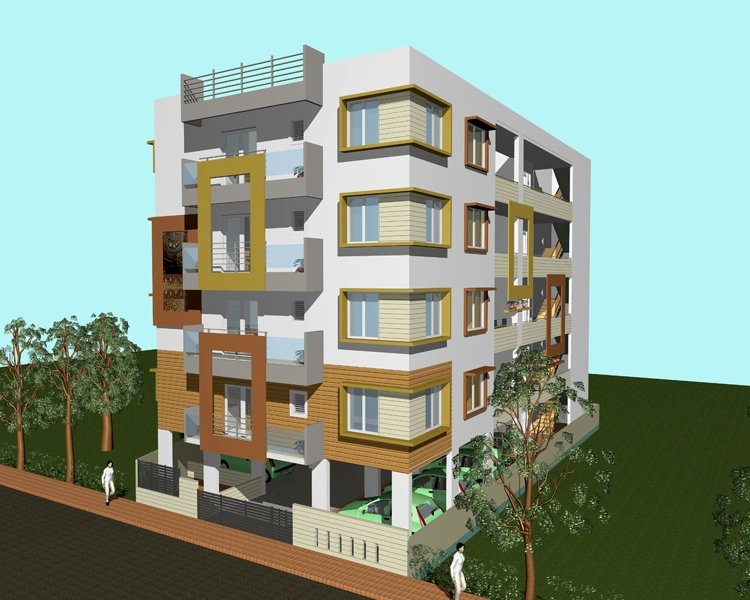 3BHK Flat For Sale at Akiveedu