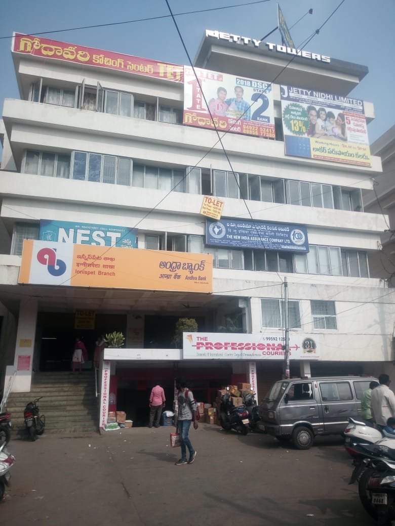 G +4 Commercial Building For Rent / Lease at Innespeta, Rajahmundry