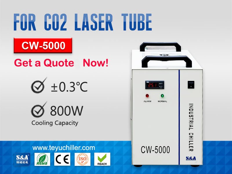 Portable Industrial Chiller Unit CW-5000