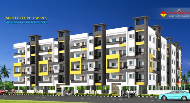 2BHK Luxurious Flats for Sale By Mohiddin Constructions at Main Raod Tatipaka.