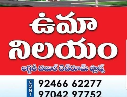 3BHK & 2BHK Flats for Sale at Green City Gated Community, Eluru