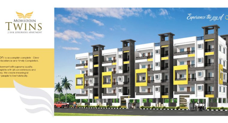 2BHK Luxurious Flats for Sale By Mohiddin Constructions at Main Raod Tatipaka.