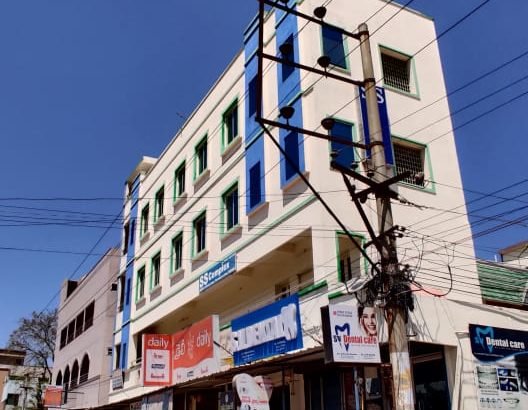 G +3 Commercial Building For Rent at Main Road, Srikrishna Nagar, Tirupati