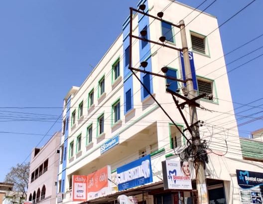 G +3 Commercial Building For Rent at Main Road, Srikrishna Nagar, Tirupati