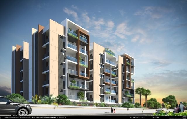 3BHK & 2BHK Flats for Sale at Gated Community By Katuri Green Homes Tanuku.