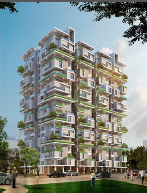 G + 18 Residential Floors + 1 Club House + 19 & 20 Duplex Floors For Sale at Rolling Hills, Gachibowli, Hyderabad