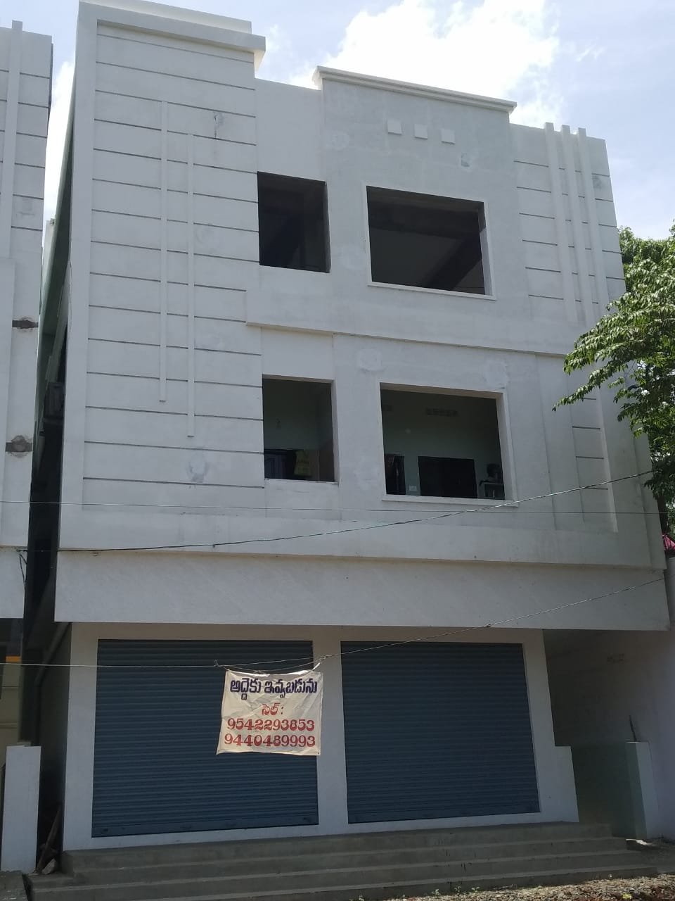 G +2 Commercial Building, Shops + Open Space for Rent at Main Road Tatipaka