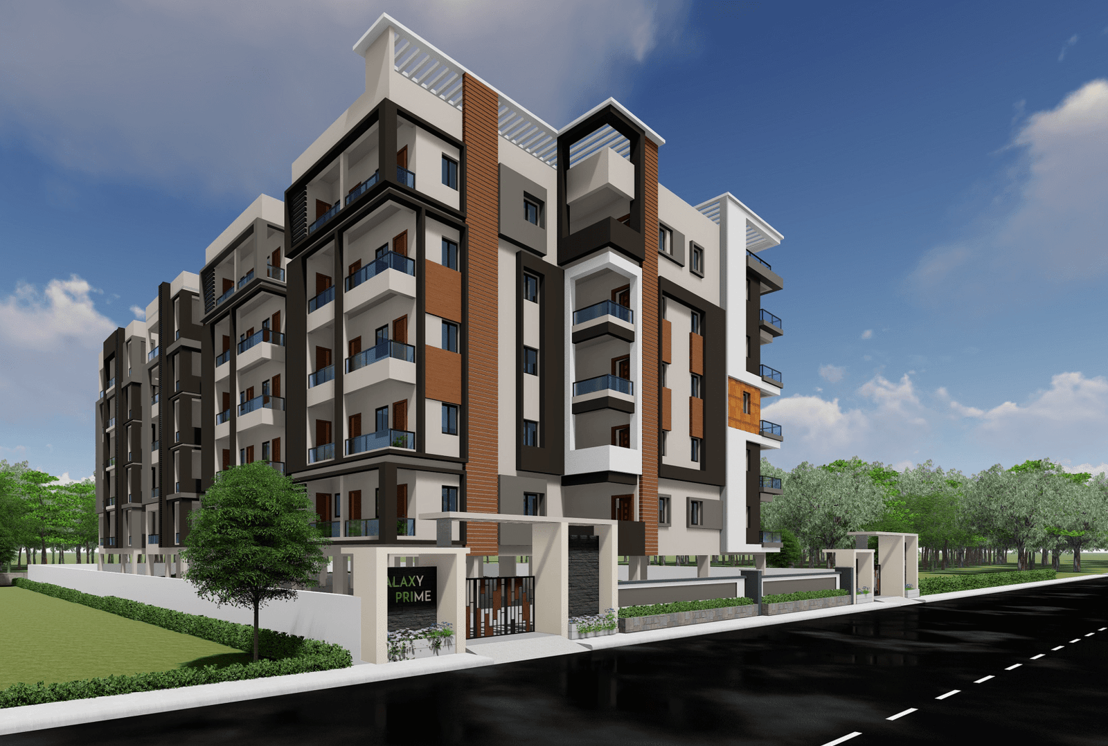 G +4 Apartment – 3/2 BHK Super Luxury Flats For Sale at Pattabhipuram, Guntur