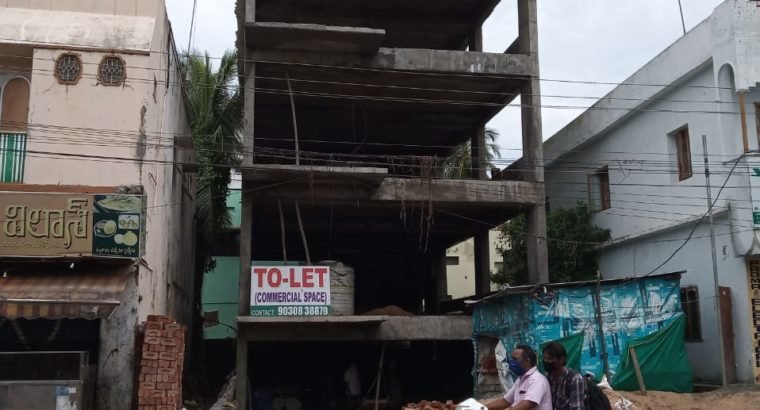 G +2 Commercial Building for Rent at Cinema Road, Kakinada.