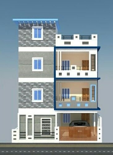 G +2 Commercial Building For Rent at SuryaRao Pet, Main Road, Vijaywada.