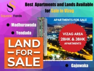 3 BHK & 2 BHK Flats and Land for Sale at Visakhapatnam