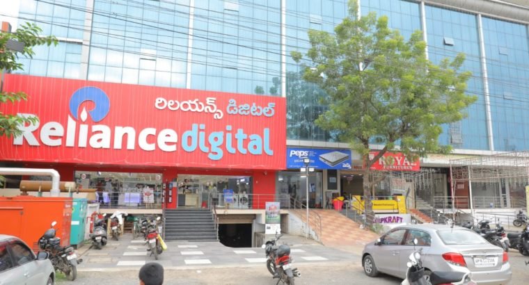 G+1 Commercial Space at Reliance Digital Building For Rent / Lease at Bhavanipuram Bypass Road, Vijayawada