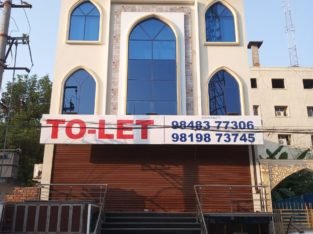 Cellar + G +2 Commercial Building For Lease / Rent at Suryaraopeta, Kakinada.