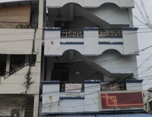 G +3 Commercial Building For Rent at Gandhi Nagar, Vijayawada.