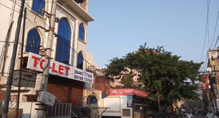 Cellar + G +2 Commercial Building For Lease / Rent at Suryaraopeta, Kakinada.