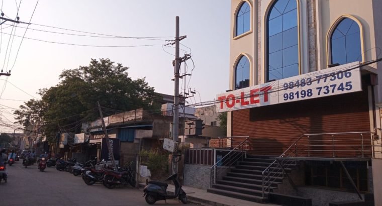 Cellar + G +2 Commercial Building For Lease / Rent at Suryaraopeta, Kakinada.