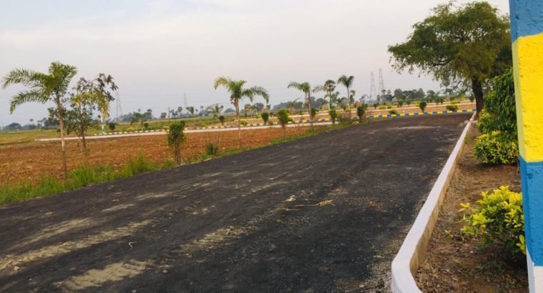 Open Plots for Sale at Rajanagaram, Towards Rajahmundry to Kakinada Highway.