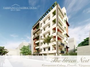 3BHK Luxury Flats for Sale at The Green Nest, Poranki, Vijayawada.