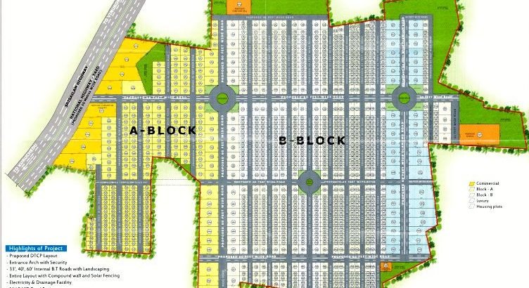 Open Plots For Sale at Zenith City, Vinukonda, Guntur