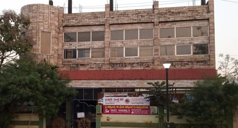 G +1 Commercial Building Space For Rent Near Boats Club, Sarpavaram Jn, Kakinada