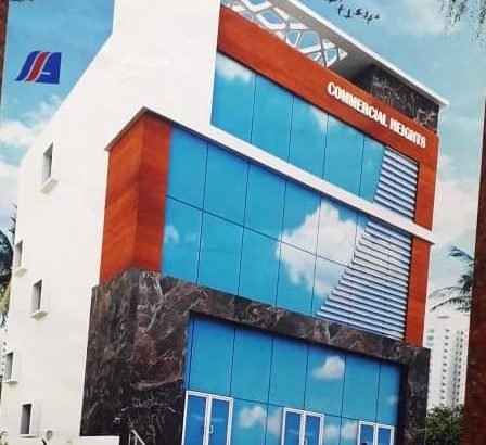 G +4 Commercial Building For Lease / Rent at 50 Buildings, Bhaskar Nagar, Kakinada