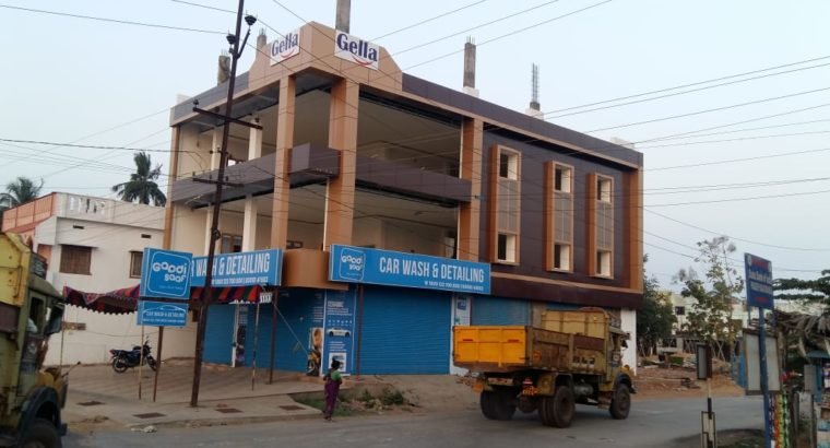 G +2 Commercial Building Space For Rent at Highway Road, Vizianagaram.