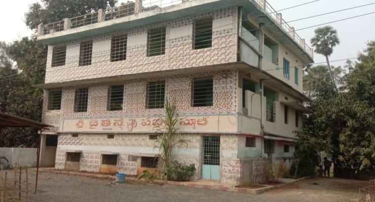 G+2 Commercial Building (Sri Chaitanya School) For Rent at L.Kota, Vizianagaram Dist.