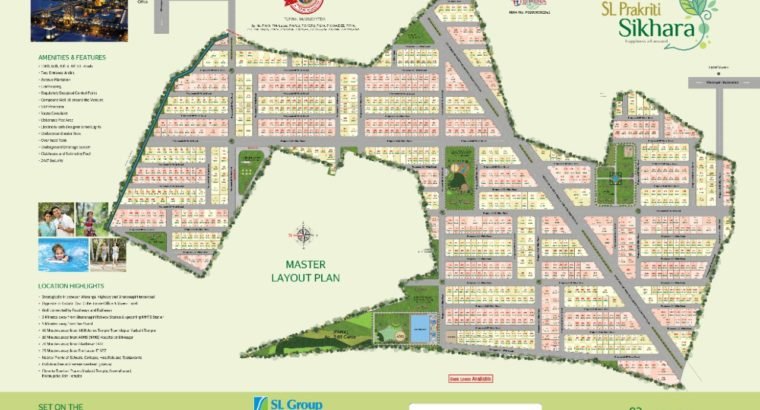 Residential Open Plots for Sale at Bhuvanagiri, Yadadri