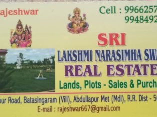 Sri Lakshmi Narasimha Swamy Real Estates Services