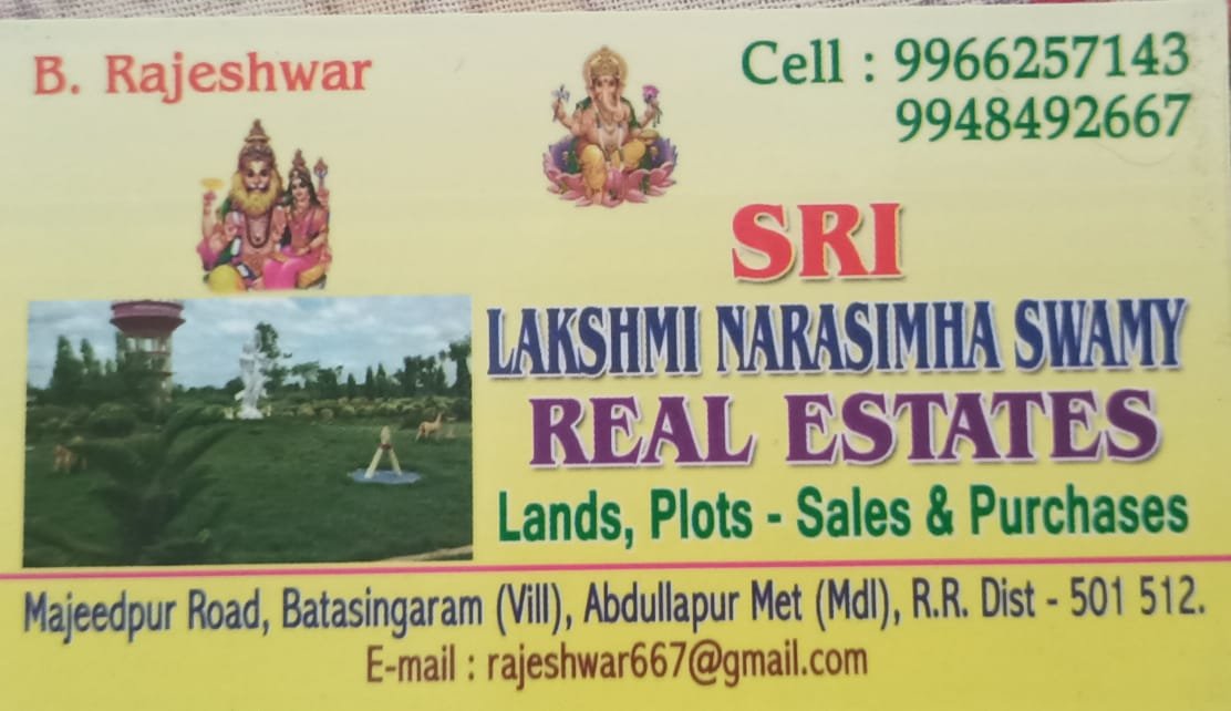 Sri Lakshmi Narasimha Swamy Real Estates Services