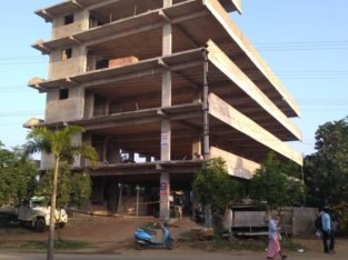 Stilt + G +3 Commercial Building For Rent Near Kims Road, Srikakulam