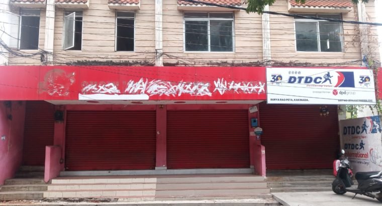 G +1 Commercial Building Shop For Rent at Main Road, Kakinada