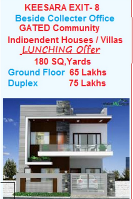 Independent Houses, Flats, Villas For Sale at Uppal, Hyderabad