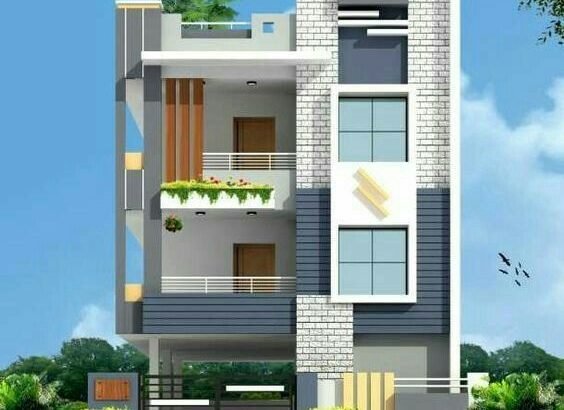 G +2 Residential house For Rent at Nallapadu, Guntur.